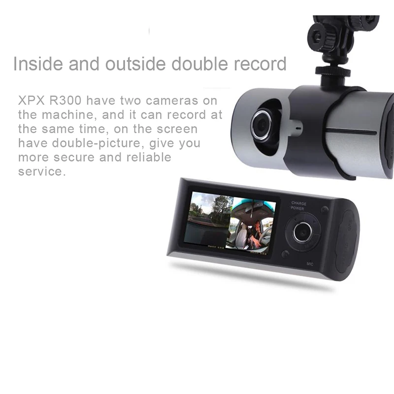 Видеорегистратор XPX R300 Автомобильный видеорегистратор с GPS Full HD 1080P Камера