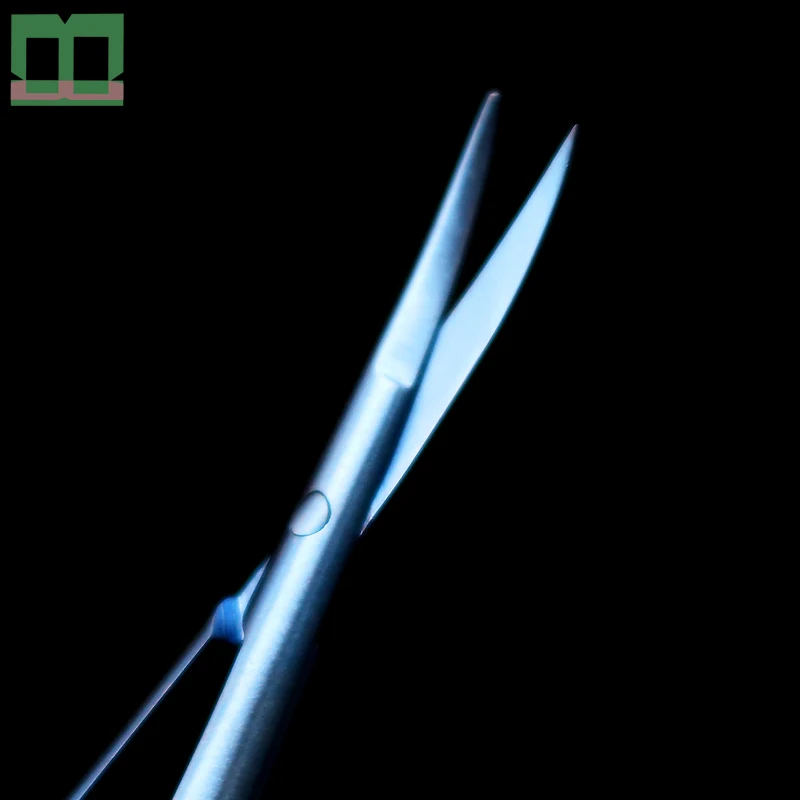 Хирургические ножницы titanium сплав глаз офтальмологический cut 11,5/14/15/16/18 см ручной microsurgical ножницы для роговицы