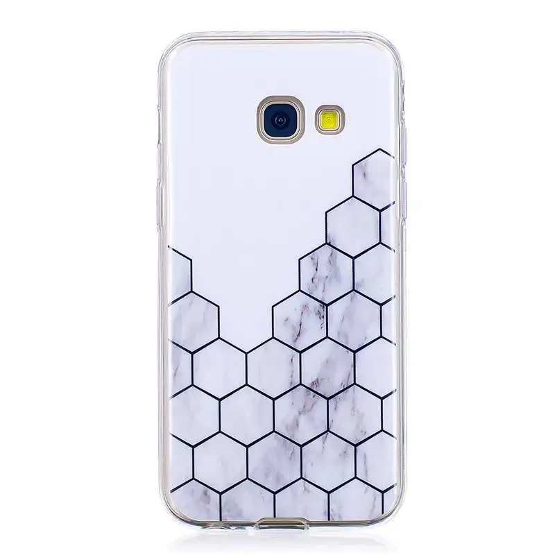 Мраморный Мягкий ТПУ чехол для Samsung Galaxy S5 mini S6 S7 S8 S9 edge Plus J3 J5 J7 A3 A5 2017 2016 J4 J6 2018