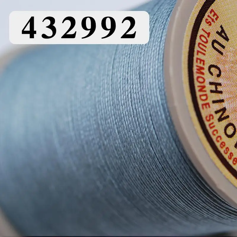 432 10 метров упаковочная линия 0,63 мм Толстая французская AuChinois ручная линия кожаная прошитая вручную круглая Вощеная линия 30 цветов нить - Цвет: grey