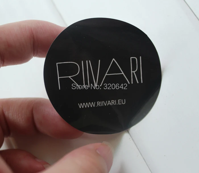 Пользовательские/Индивидуальные логотипы/Фирменные наклейки круглые/овальные