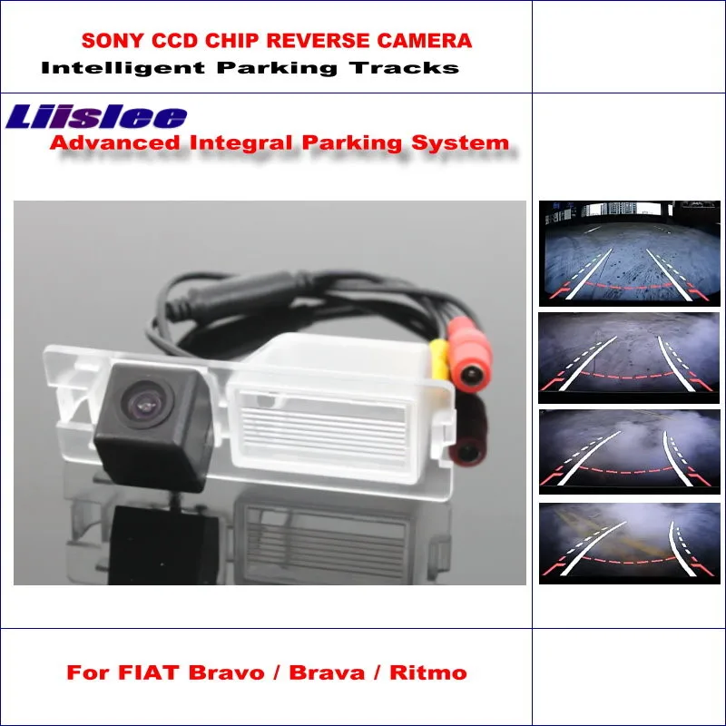 

Интеллектуальная задняя камера заднего вида для FIAT Bravo / Brava / Ritmo View Back Up 580 TV Lines динамические направляющие дорожки