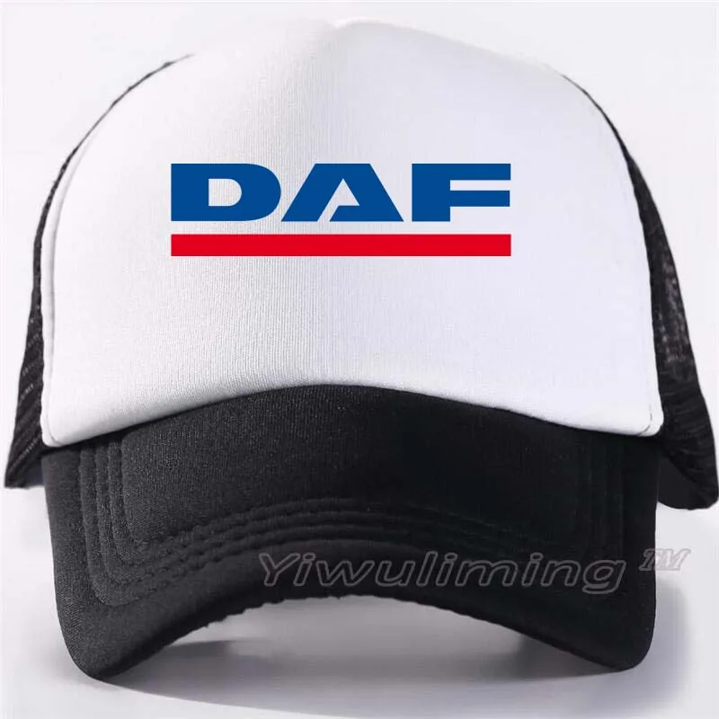Новые летние кепки для тракера daf крутые Летние черные бейсбольные взрослых с