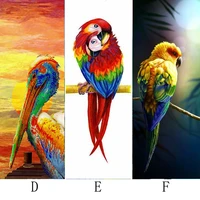 5d diy diamond painting animal parrot painting embroidery diamond painting cross stitch rhinestone mosaic cockatoo painting