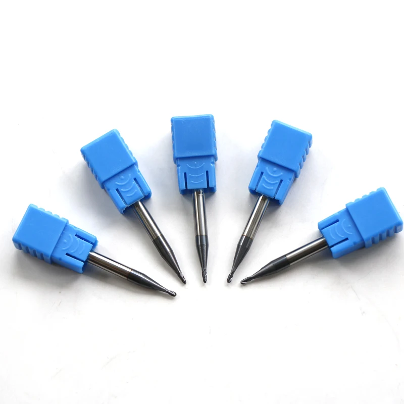 В наличии 5 шт. RADIUS 0.5 HRC45 R0.5 Вольфрам карбида сферическим концом фрезерные машины