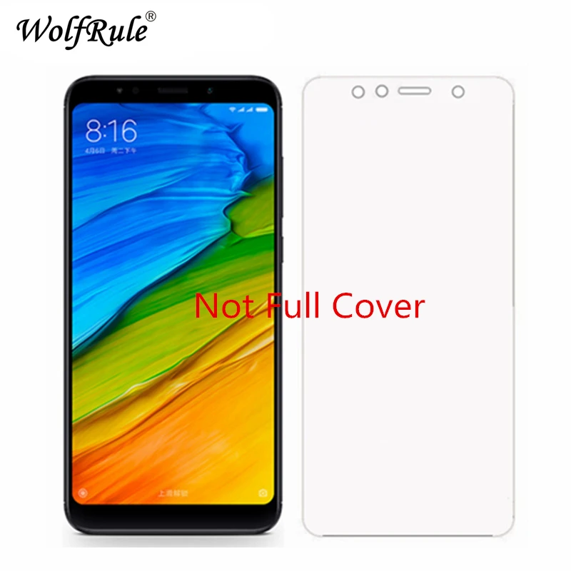 2 шт. Защитное стекло для экрана Xiaomi Redmi 5 Plus закаленное с защитой от царапин пленка