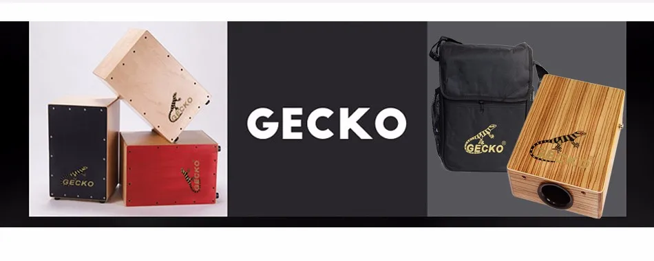 GECKO Cajon BONGO-2 два сиамских березы натурального дерева