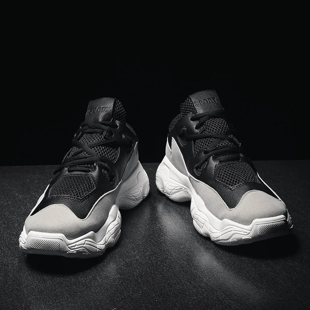 YOUYEDIAN Casual Shoes Men Breathable Comfortable Fashion 2019 Male Wear-resistant Lace-up Cheaper Lightweight Sneakers Zapatos | Обувь