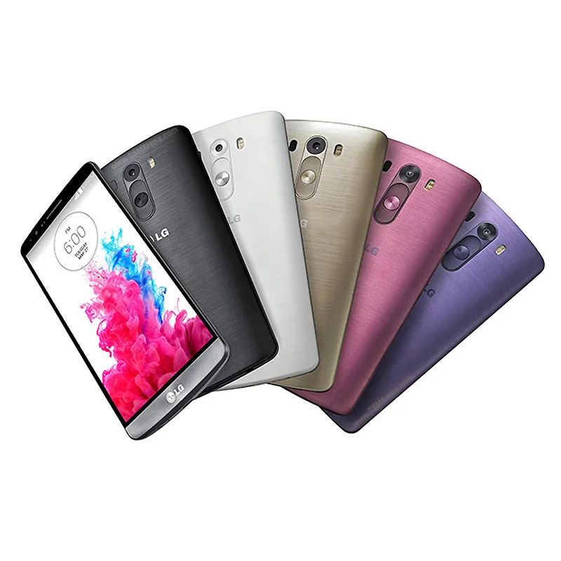 Разблокированный LG G3 D855 D850 D851 GSM 3g& 4G Android четырехъядерный ram 3g B 5,5 дюймов 13 МП камера wifi gps 16 Гб мобильный телефон