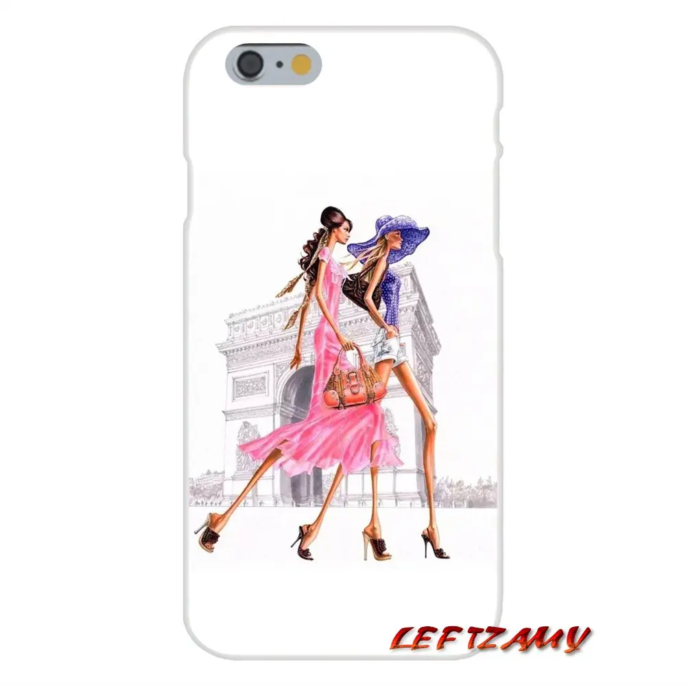 For Samsung Galaxy S3 S4 S5 MINI S6 S7 edge S8 S9 Plus Note 2 3 4 5 8 Phone Shell Case Paris Girl Summer Legs Travel Relax Beach | Мобильные