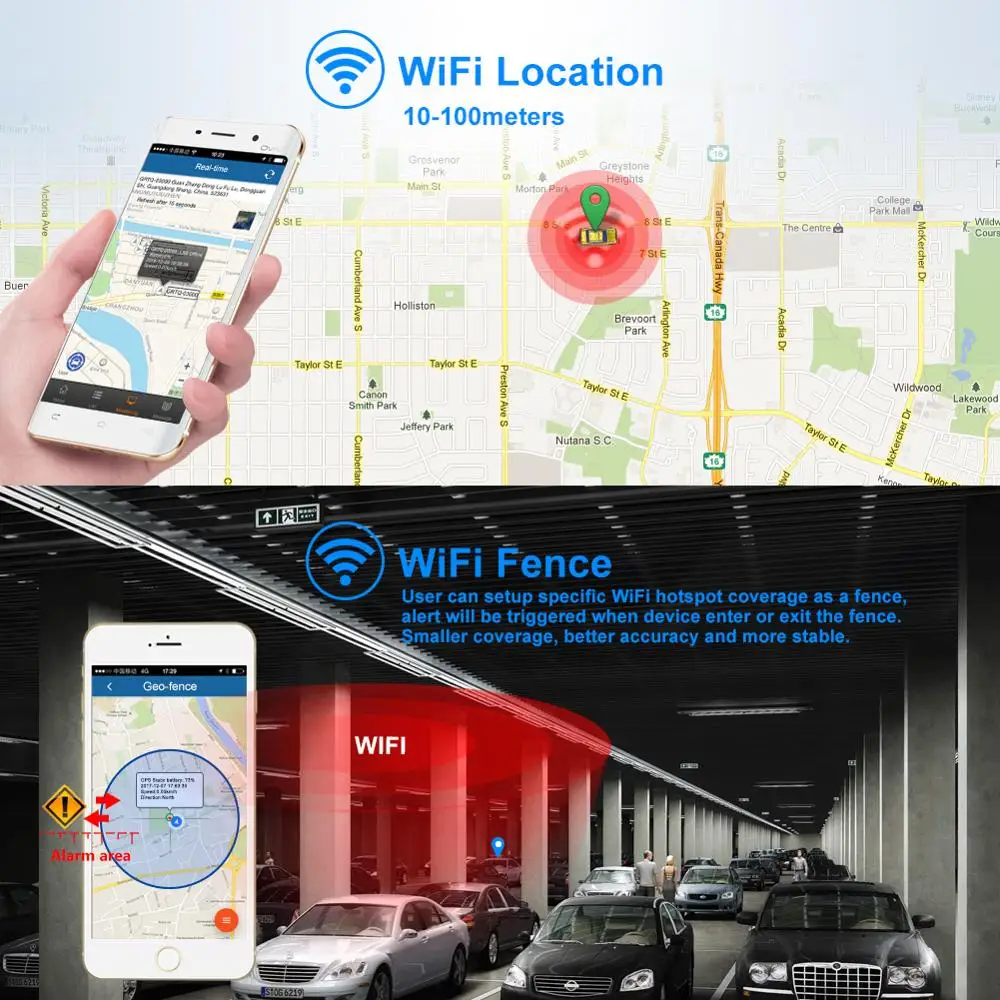 Портативный магнитный мини GPS трекер в реальном времени GSM локатор длительный