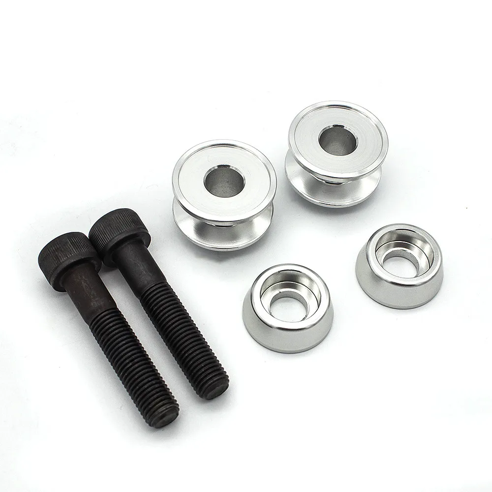 M8 CNC Universal Motorcycle Swingarm Swing Arm Spools Stand Screws Sliders NEW For Suzuki GSX750F GSX1300R Hayabusa GSXR 1100 | Автомобили
