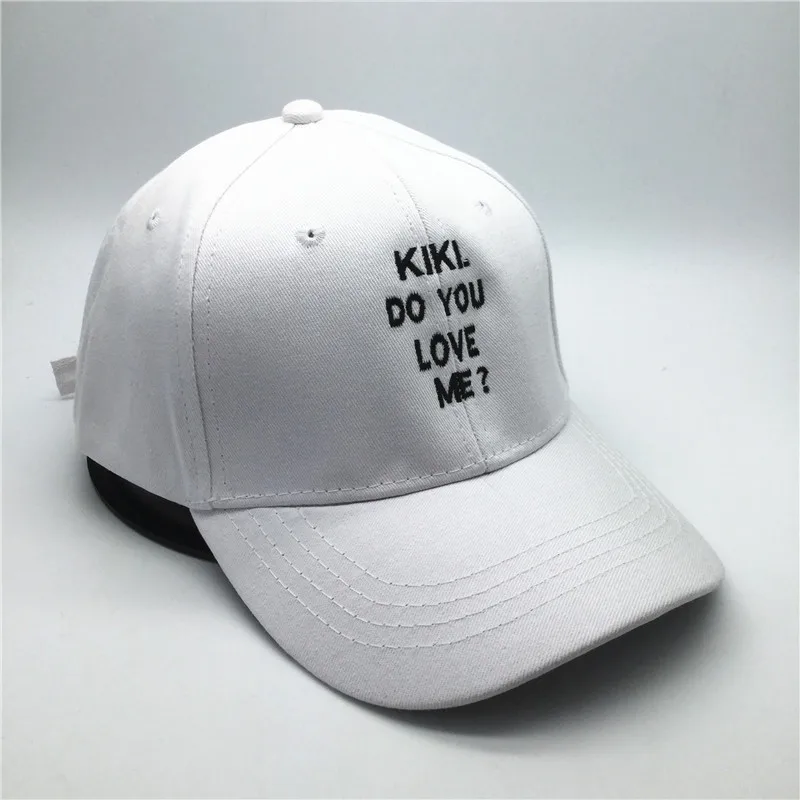 Kiki Do You Love Me бейсбольная кепка Buzzwords папа головные уборы для мужчин и женщин хлопок