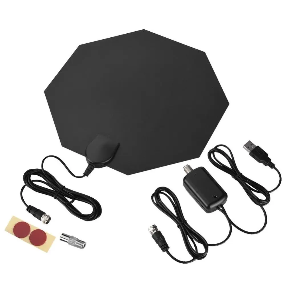 Qiyuntong 200 миля диапазонная антенна ТВ цифровой HD Skywire 4 K Antena Внутренний HDTV 1080