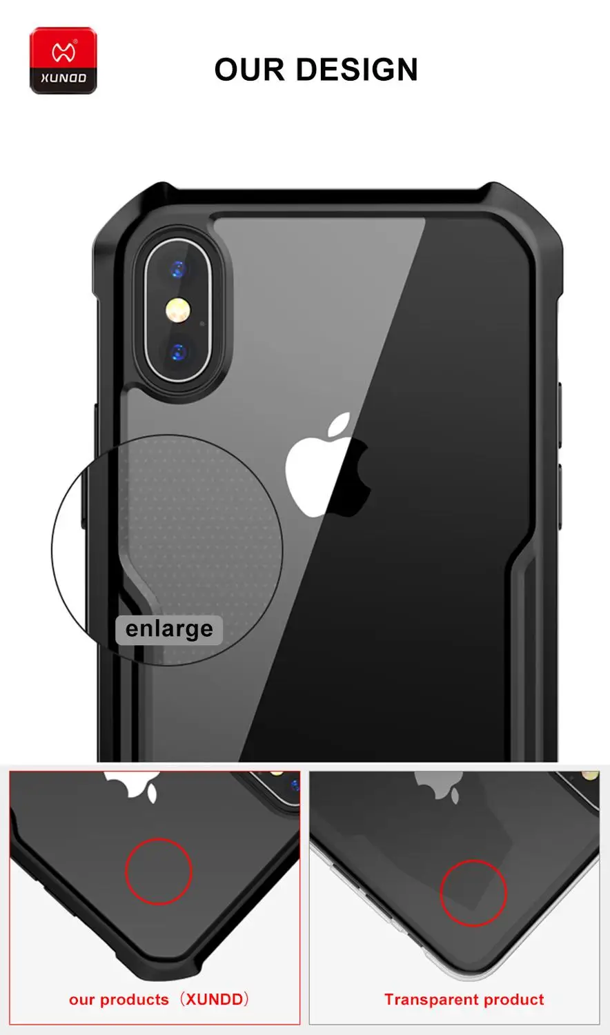 Luxury Transparent Case For iPhone X Xs Max XR Phone With Airbags Shockproof Cases Magnetic car holder New 11 Pro |