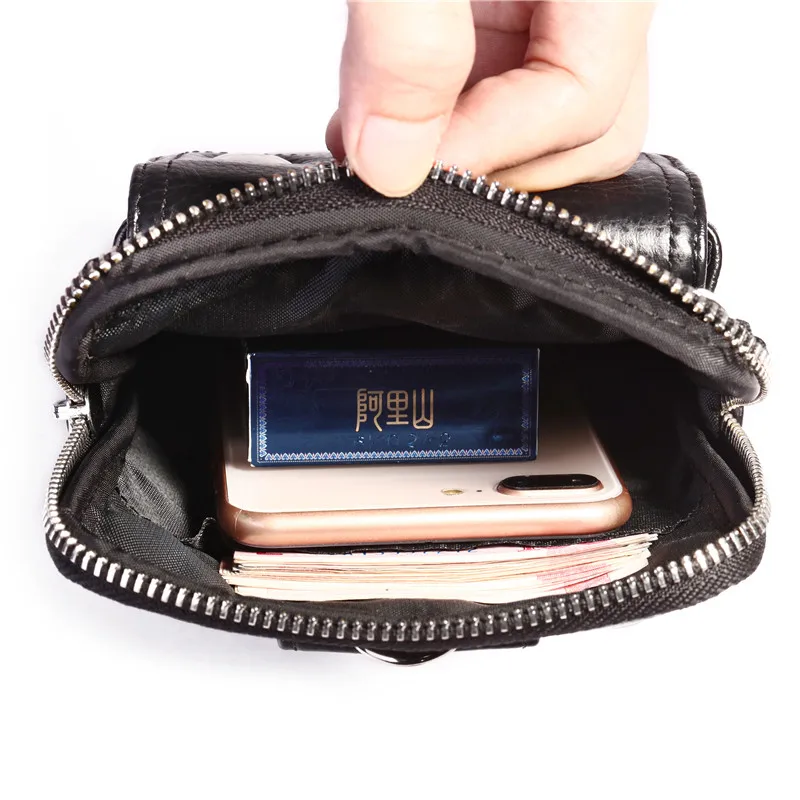 CHEZVOUS Универсальный кожаный бумажник Мобильный телефон сумка для samsung/iPhone/huawei/htc/LG карманная сумка маленькая Наплечная Крышка черный