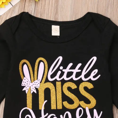 Горячая Распродажа Пасхальная Одежда для новорожденных девочек комбинезон боди