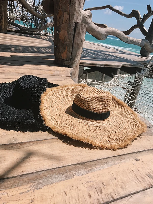 Летняя Пляжная Шляпа Fedora для женщин 01811 hh7034 ручная работа|Женские фетровые шляпы|