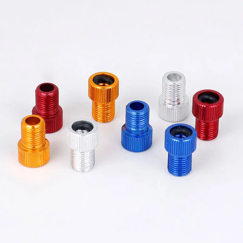 Велосипед 4 шт. анодированный сплав велосипедный Клапан адаптер Presta для Schrader