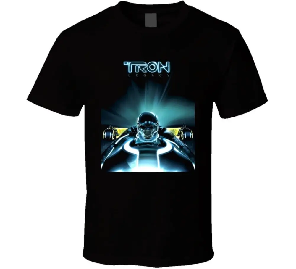 Новая футболка Tron Legacy Light Cycle с рисунком Мужская унисекс новая модная бесплатная