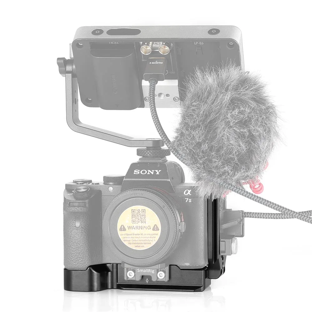 Кронштейн SmallRig L для Sony a7II/a7RII/a7SII камера пластина с Arca Стиль быстрого выпуска