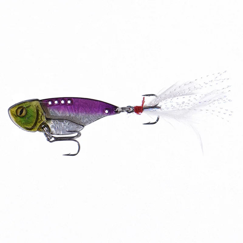 5Pcs/lot 5cm 11g Metal Color Combo Artificial Shake VIB Wobblers Fishing Lure Hard Plastic Fish Faked Tackle | Спорт и развлечения