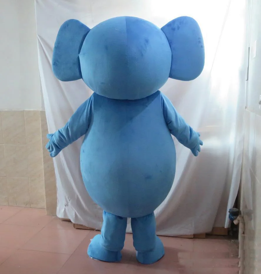 

Discount factory sale blue fat elephant mascot costume suit for adults for sale