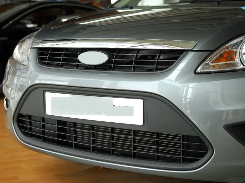 АБС лак который испечь передний гоночный гриль подходит для Ford Focus sedan 2009 2012 1 шт.
