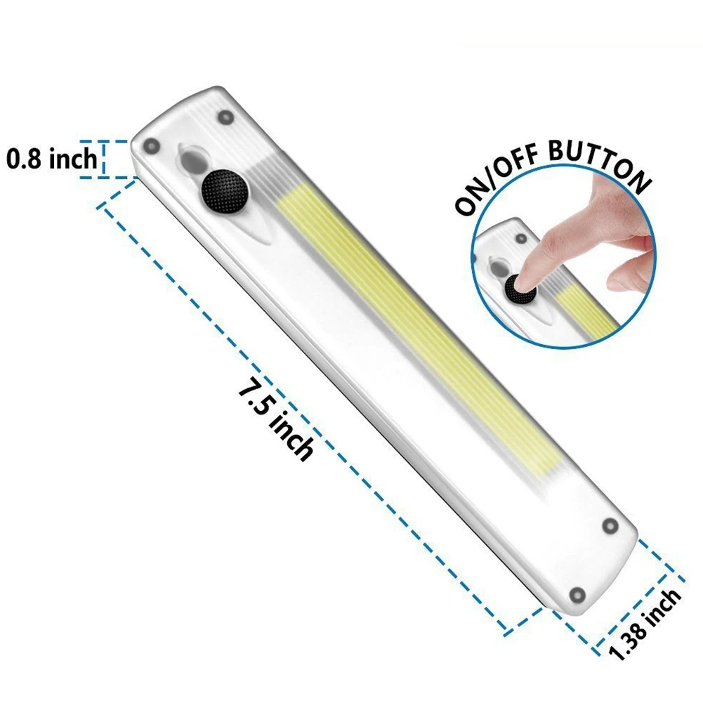 Лампа для шкафа с батарейным питанием беспроводной датчик лестница ночное