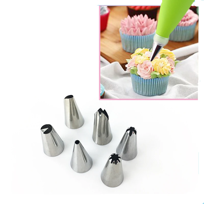 8 шт./лот новые силиконовые кухонные аксессуары кондитерский мешок для