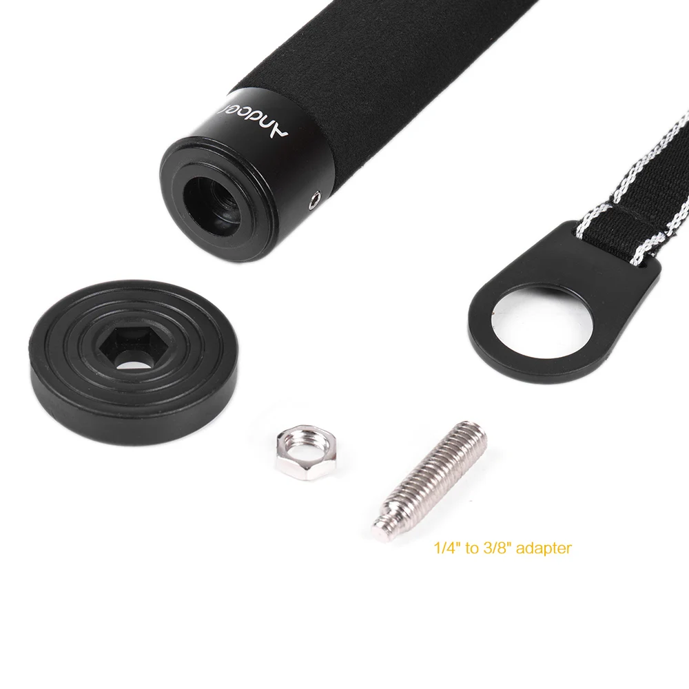Andoer A-555 6-и секционный компактный портативный Трипод для фотографий алюминиевый