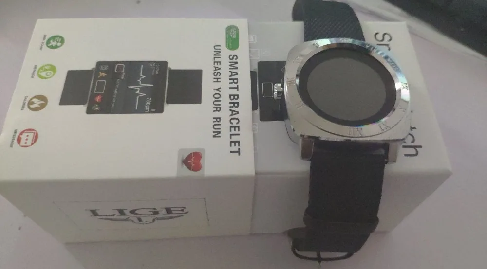 LIGE, новинка, Bluetooth, Смарт-часы для мужчин, сенсорный экран, большая батарея, поддержка TF, sim-карта, камера, для телефона Android, умные часы, Reloj Hombre