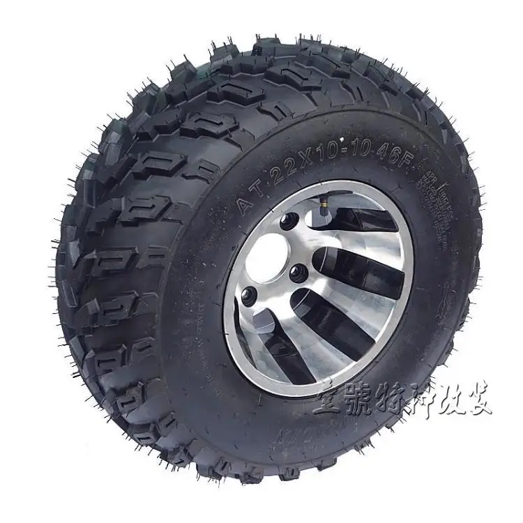 GO KART картинг детская коляска ATV UTV 22X10 10 дюймов колеса бескамерных шин с Алюминий