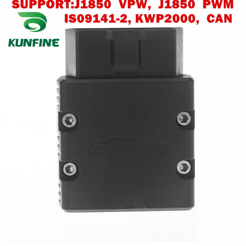 KW902 ELM327 Bluetooth 3 0 ODB2 II диагностический сканер кодов специально для Android Phone Windows PC