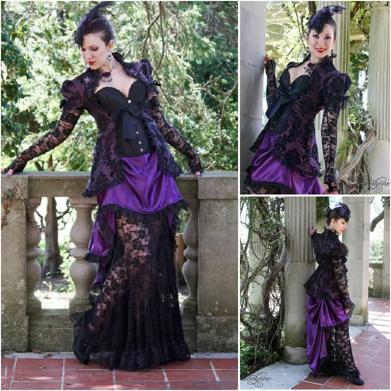 

History customer-made Cosplay Renaissance Dress Vintage Costumes Victorian Dress Steampunk dress Gothic Halloween Dress C-482