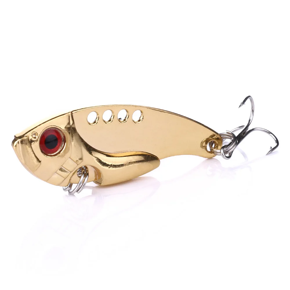 1 шт. рыболовная приманка воблеры металлический полный водный слой VIB бионическая