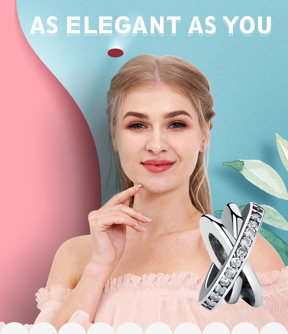 ELESHE, 925 пробы, Серебряный Galaxy Cross, амулеты, неправильные круглые AAA Хрустальные Бусины, подходят к оригинальному браслету, ювелирное изделие, подарок