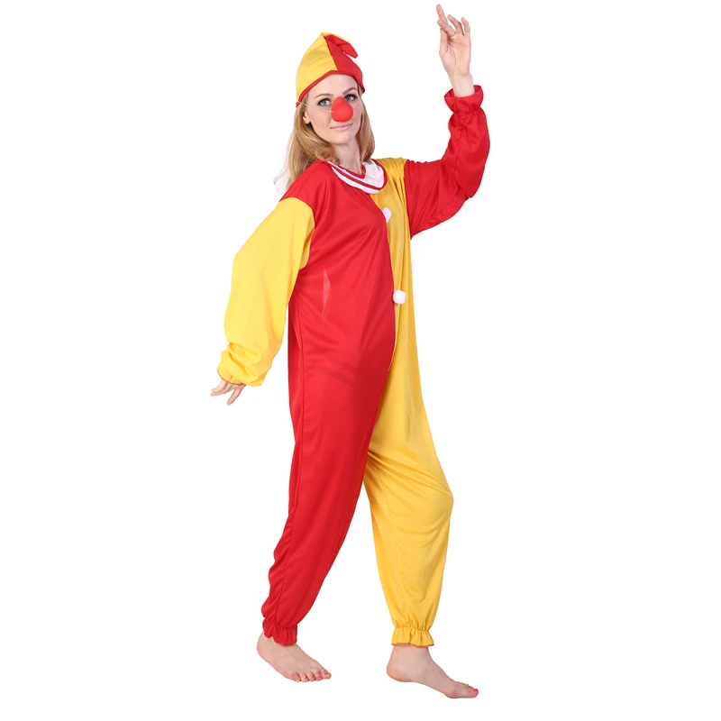 Cosplay Anime Women Circus Magic Show Clown Costume Christmas Adult Womens Variety Funny Party Jumpsuit Halloween Accessories |