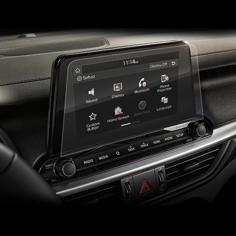 Автомобильный Стайлинг пленка для экрана GPS навигатора Kia K3 Cerato Forte BD 2019 в наличии