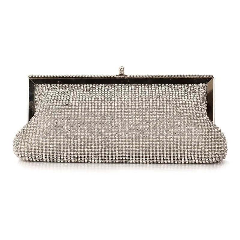 Модные женские вечерние алмазы сцепления BGA блестящие стразы Элегантные сумки из