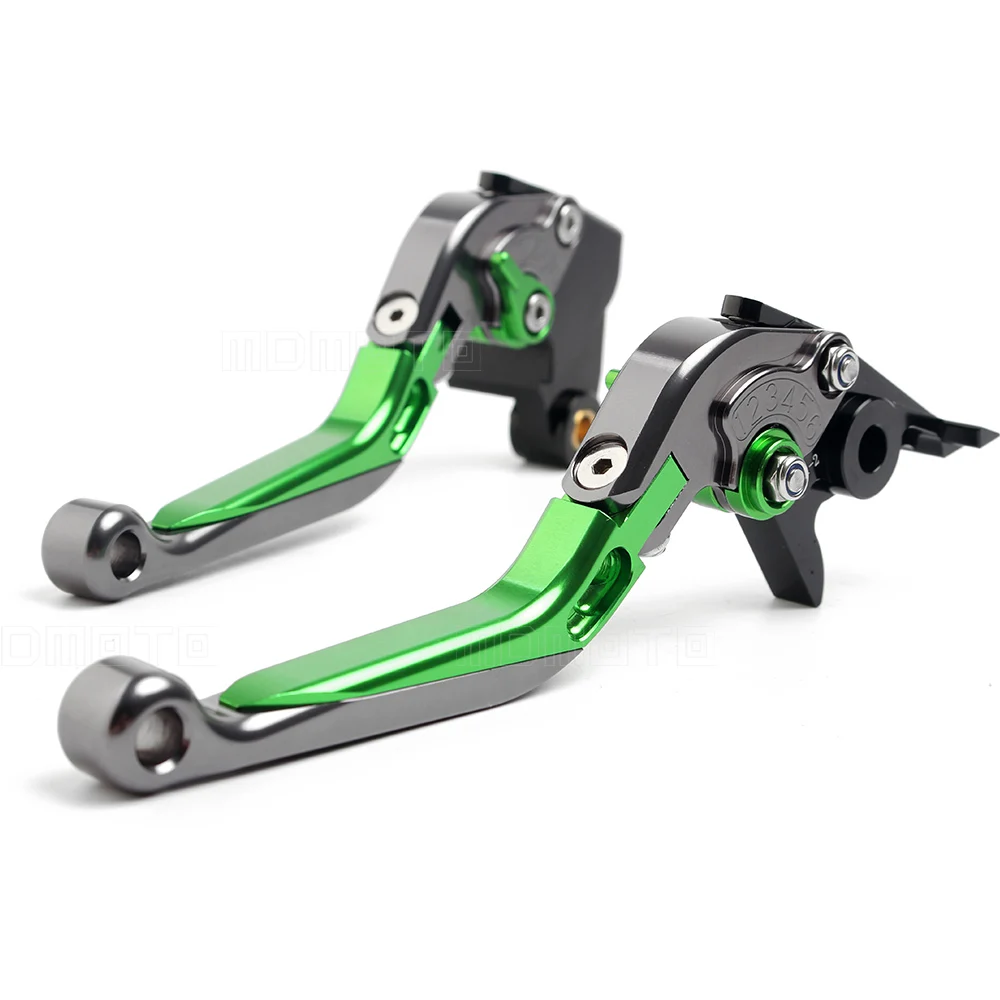 Для Kawasaki ZX6R ZX636 ZX6RR ZX6 RR ZX 6R мотоциклетные регулируемые складные выдвижные рычаги