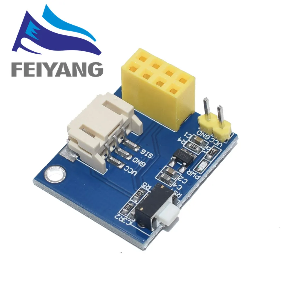 ESP8266 ESP-01 ESP-01S RGB светодиодный модуль адаптера контроллера для Arduino IDE WS2812 светильник-кольцо умный электронный Рождественский DIY DC 5 В