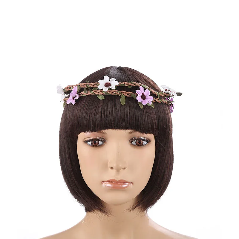 2019 Fashion Beach Hair Accessories for Women Bohemian Leaves Berry Headband Spring Wreath Bridal Sweet Headwear |