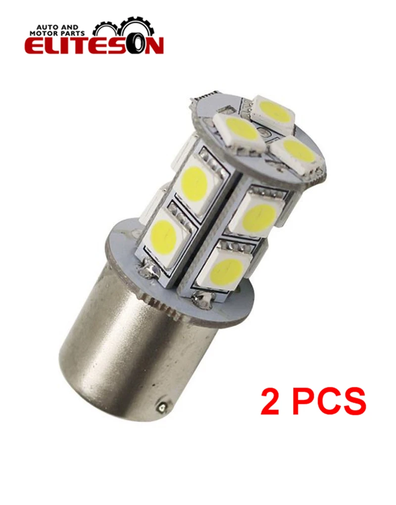 Eliteson 2 шт. BA15S 1156 13 SMD 5050 Автомобильные светодиодные сигнальные огни для