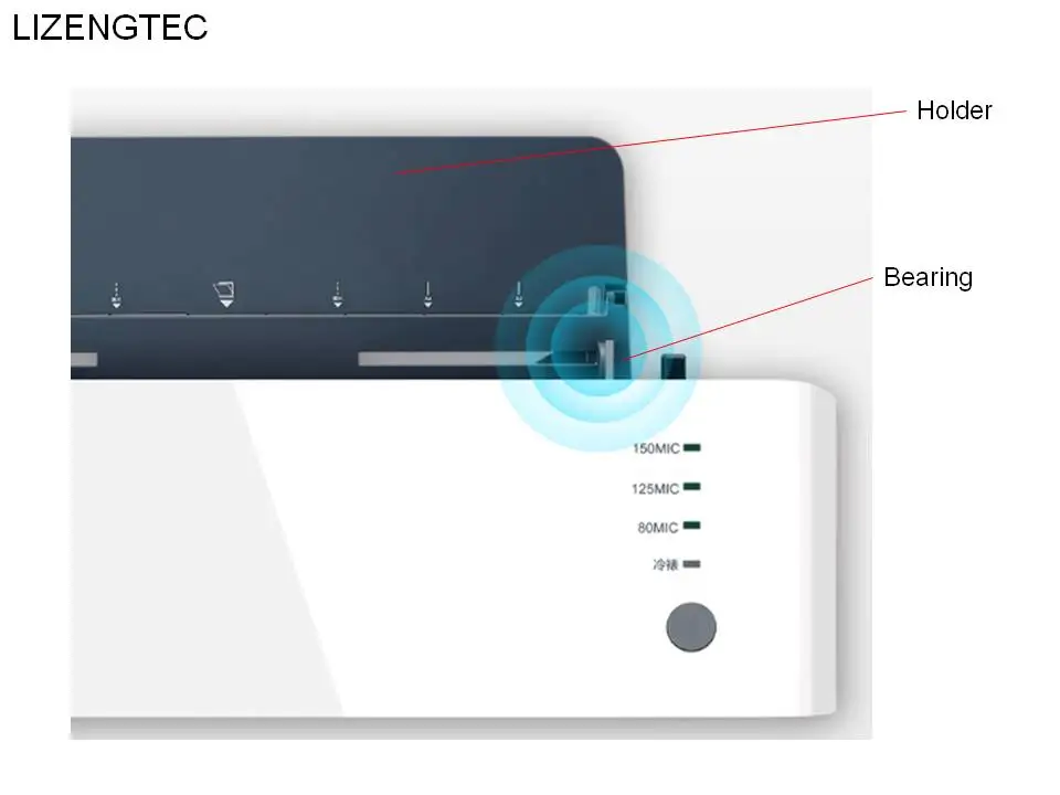 Бесплатная доставка LIZENGTEC новый дизайн профессиональная офисная машина для