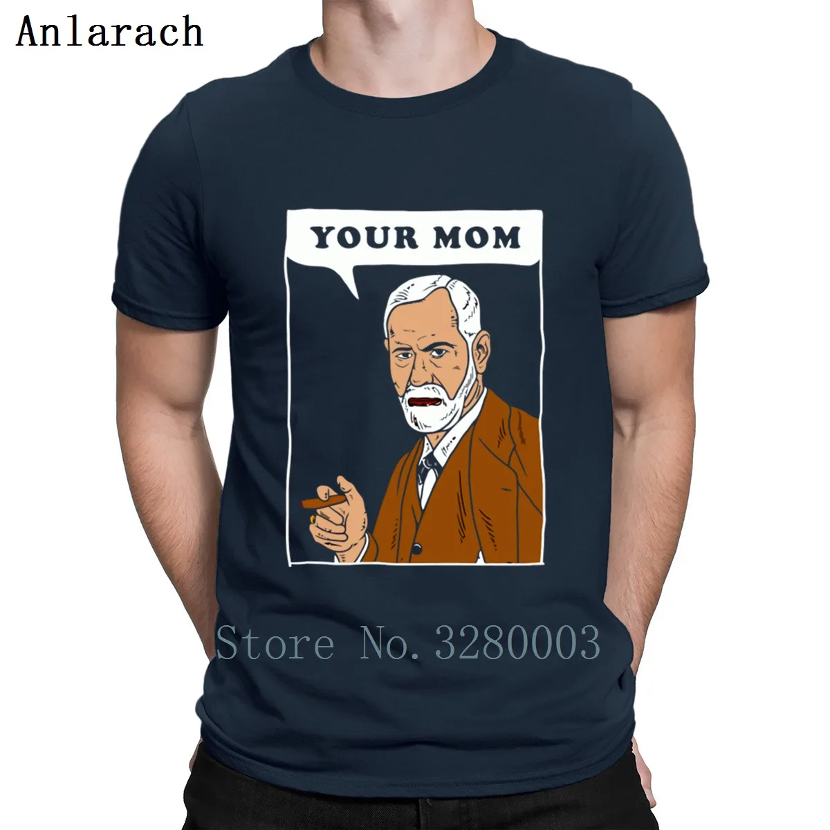 Футболка с надписью Your Mom Freud настоящая футболка короткими рукавами
