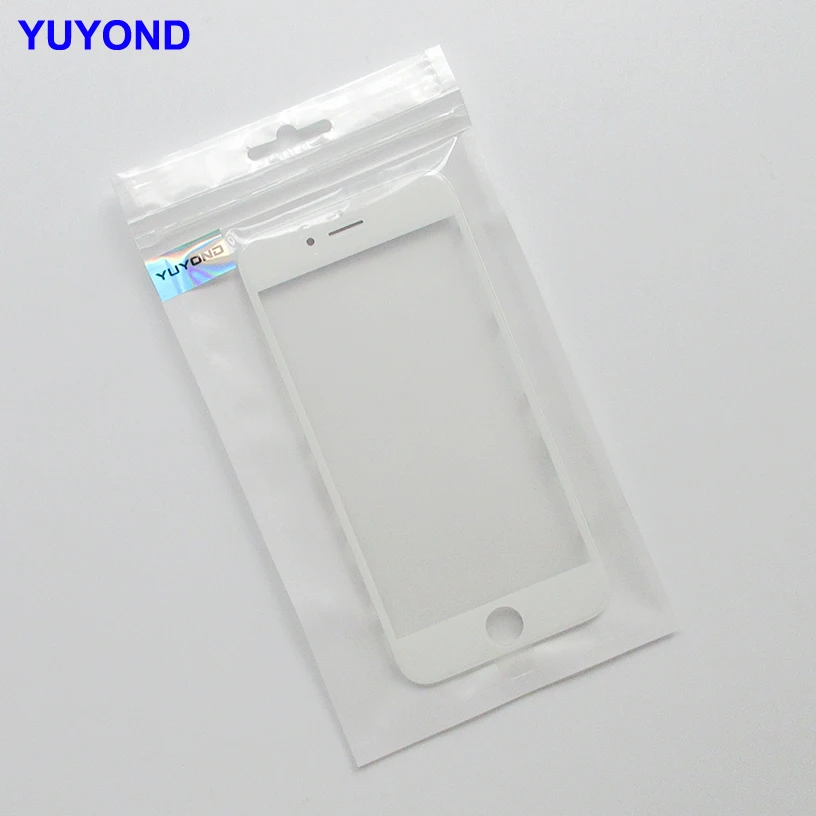 YUYOND 3 в 1 холодное прессование фронтальный Lcd внешнее стекло + рамка OCA для iPhone 5S 6 6S 7