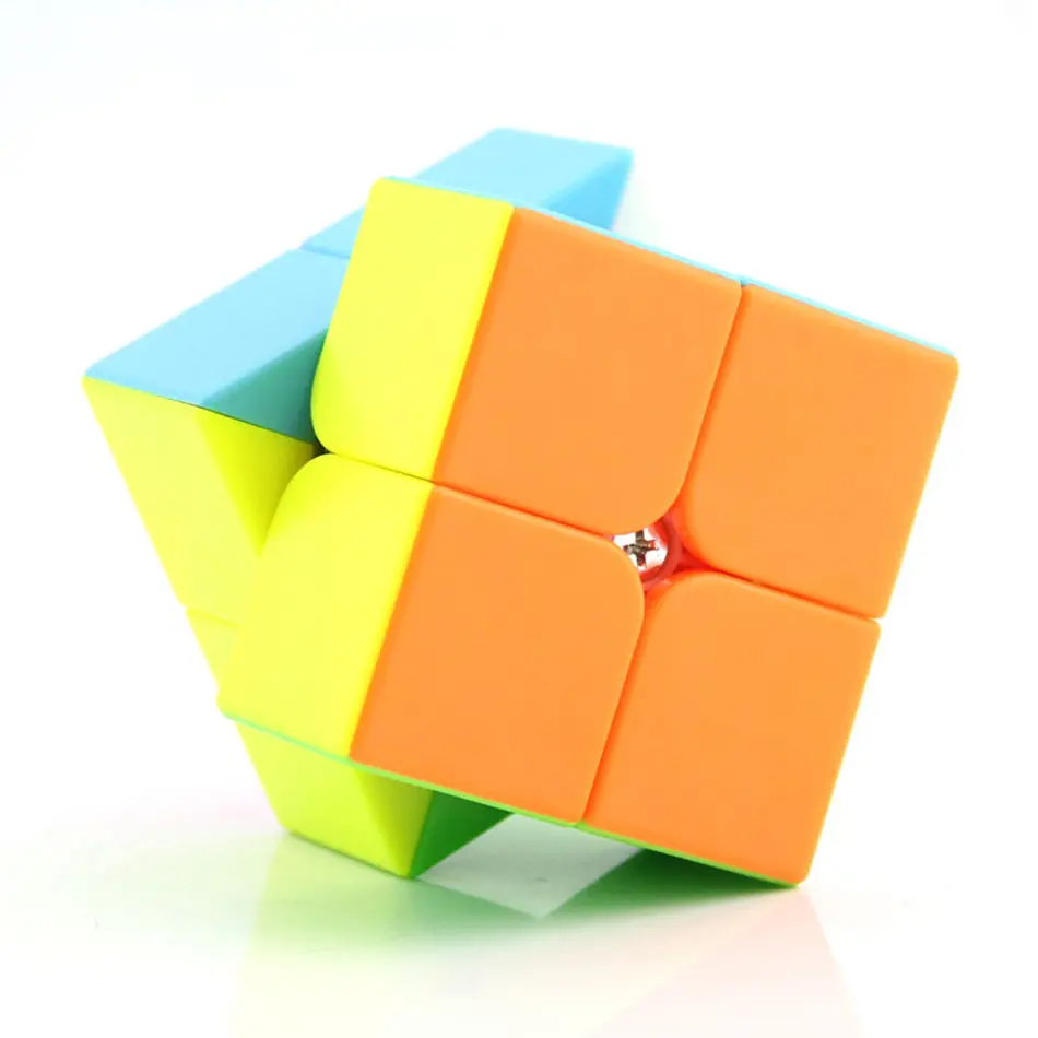 Qiyi 2x2 кубик рубика Qidi S 2x2x2 волшебный куб для начинающих Stickerless 2 слоя скоростной