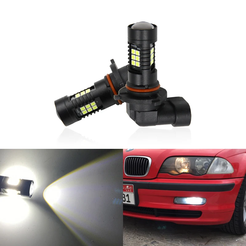 2 шт. Автомобильные противотуманные фары CANbus 9006 HB4 1200Lm для BMW E60 E63 E64 M3 (E46) 2002 2005 5 Series