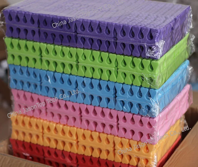 10 шт. мягкие сепараторы пальцев рук и ног для маникюра педикюр уход за ногами